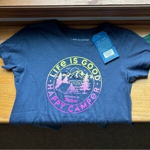 Two Life is Good women’s crusher tees size small